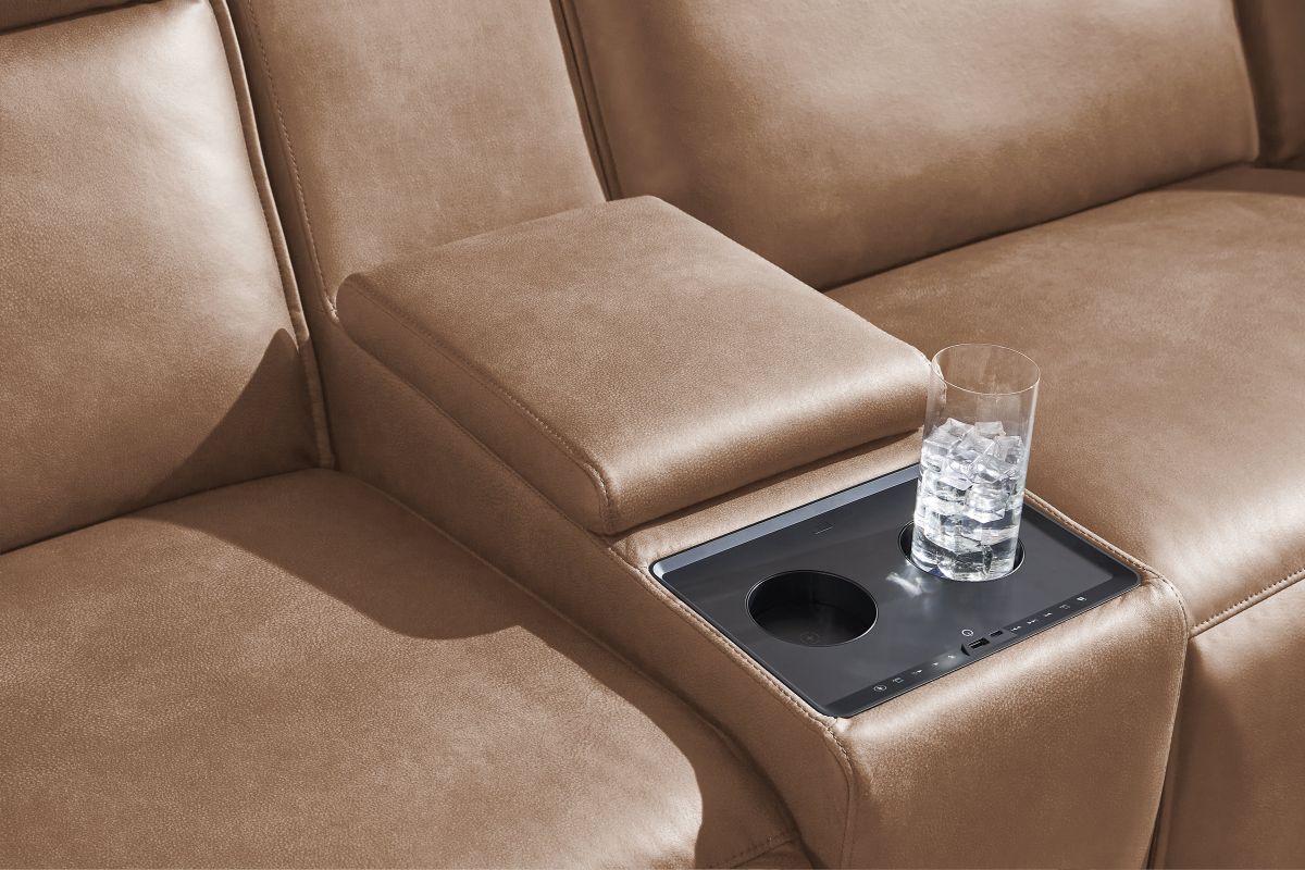 ModularTwo Brown Entertainment Console 8