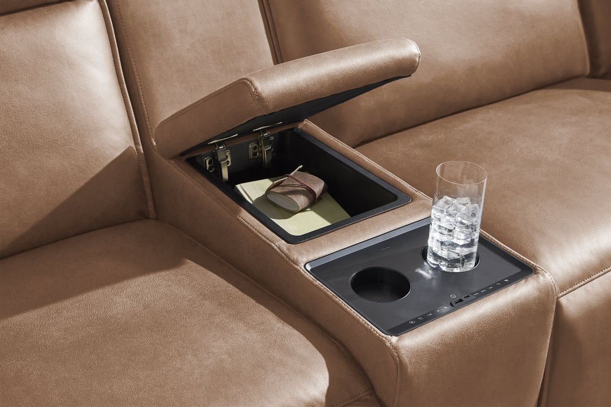 ModularTwo Brown Entertainment Console 9