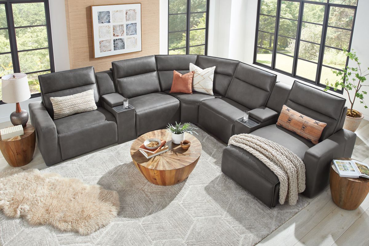 ModularTwo Grey Armless Chair 3