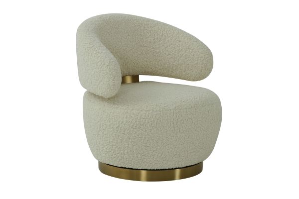 Austin Faux Shearling Chair