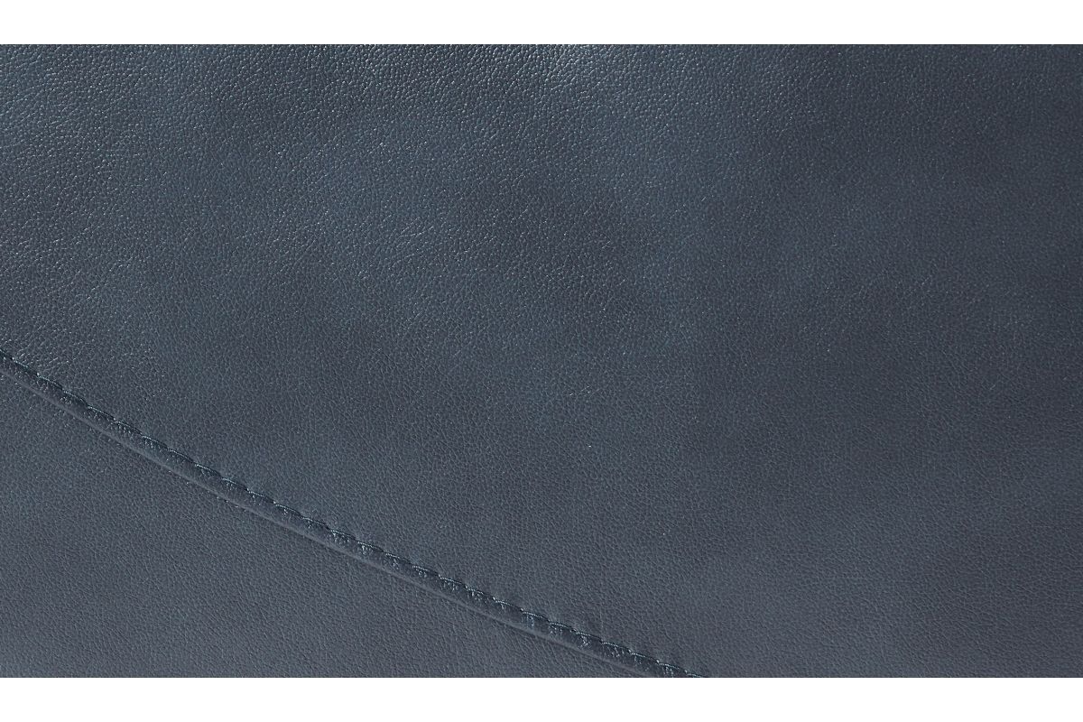 Marco Blue Dual Power Leather Reclining Loveseat 15