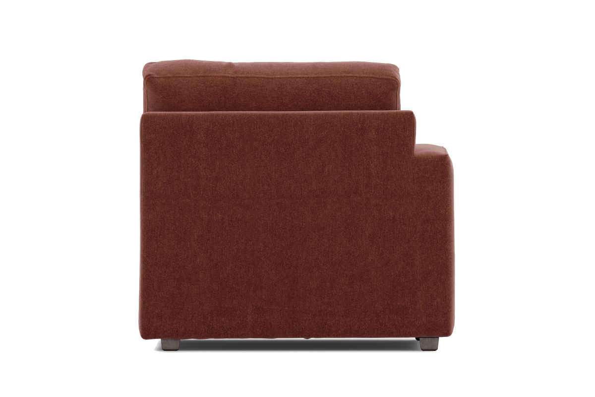 ModularOne Individual Pieces Merlot Left Arm Facing Chair 6