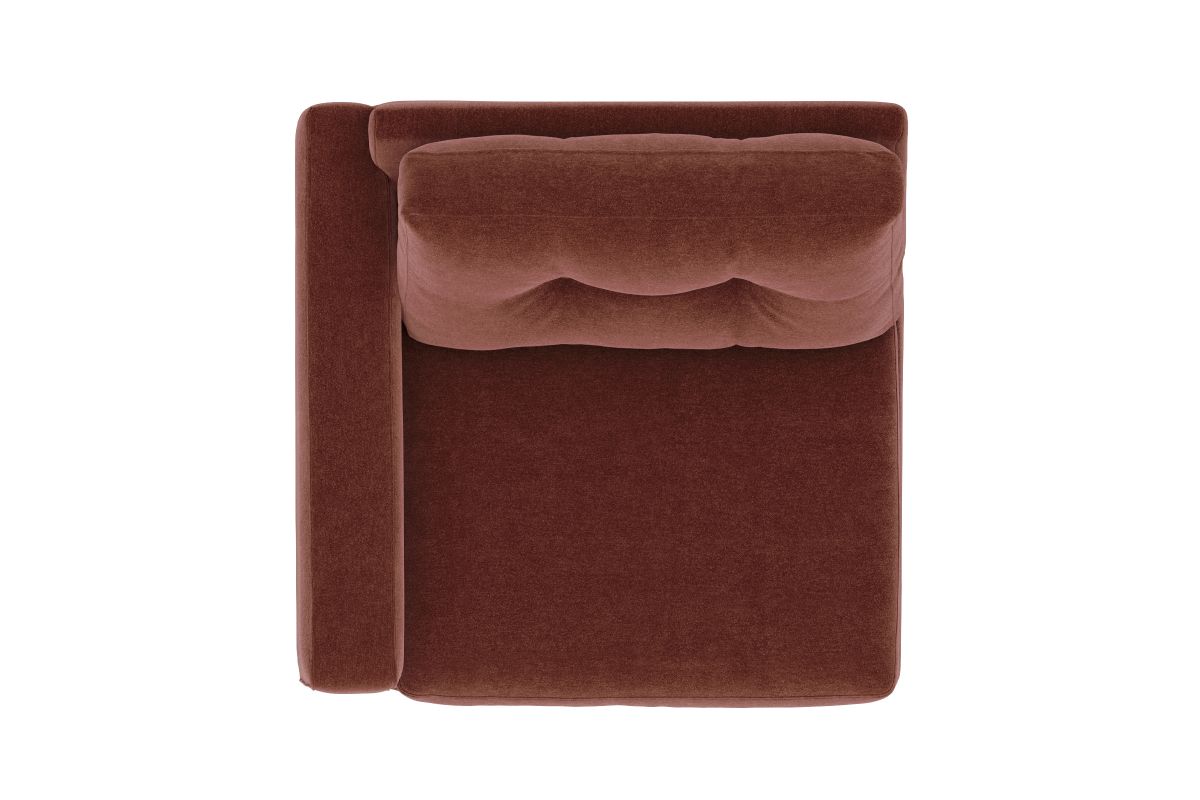 ModularOne Individual Pieces Merlot Left Arm Facing Chair 5