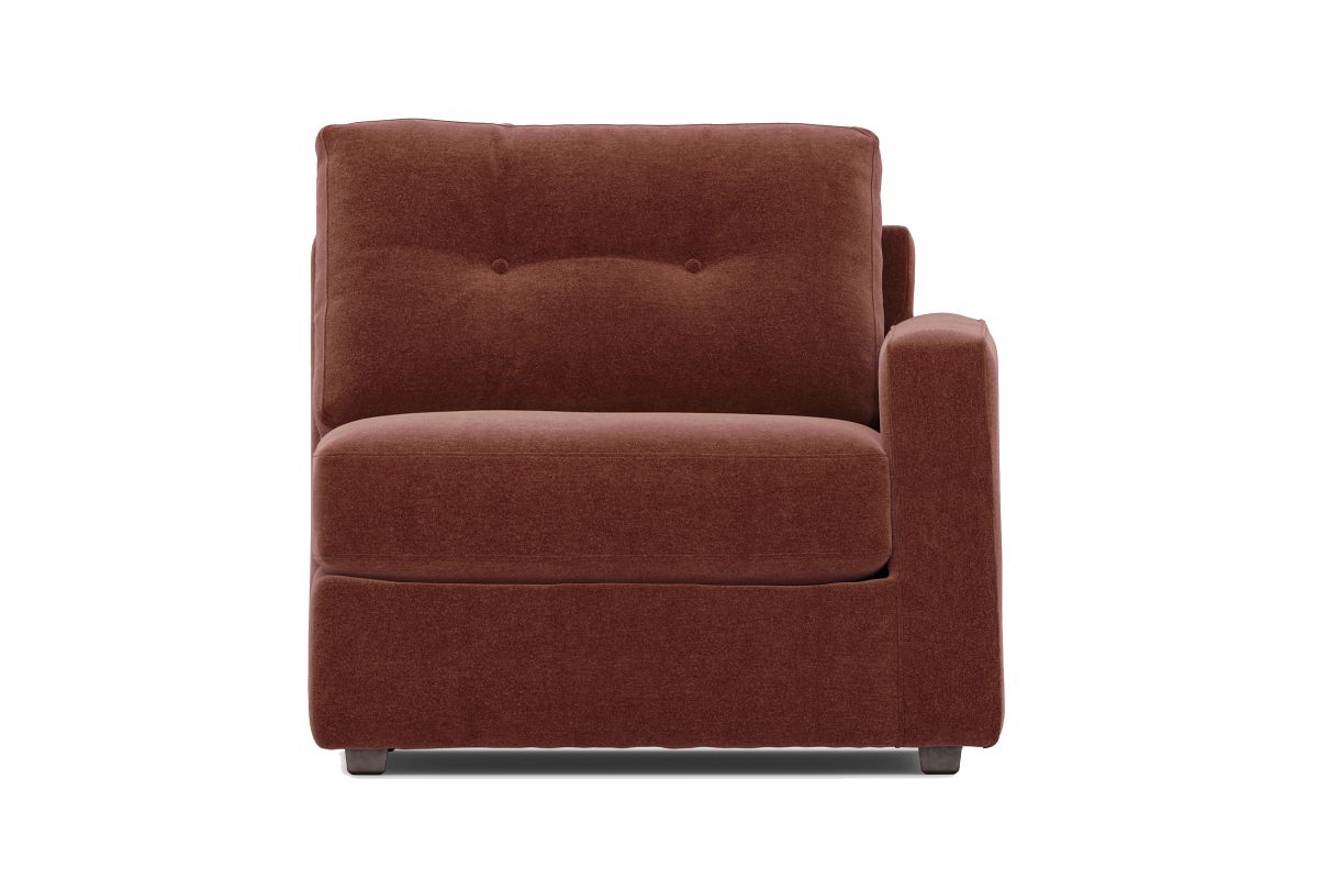ModularOne Individual Pieces Merlot Right Arm Facing Chair 3