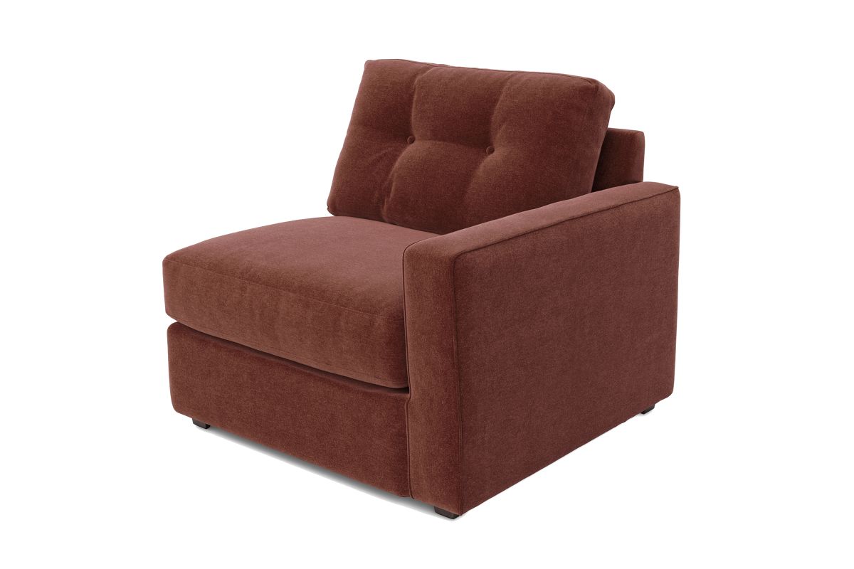 ModularOne Individual Pieces Merlot Right Arm Facing Chair 2