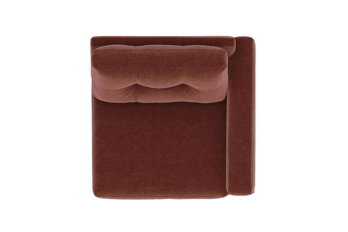 ModularOne Individual Pieces Merlot Right Arm Facing Chair 5