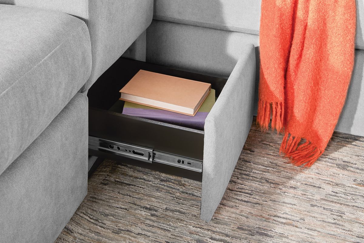 ModularOne Granite 7-Piece Sleeper Sectional with E-Console 13