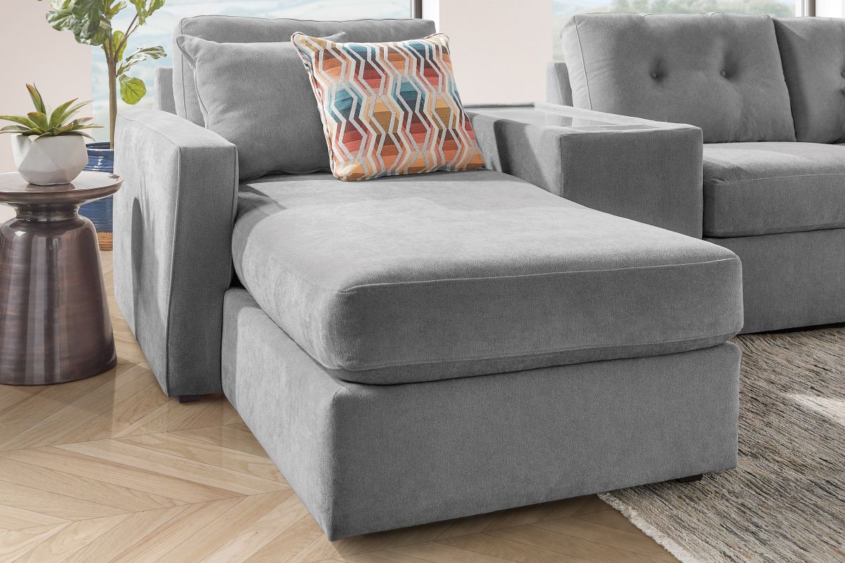 ModularOne Granite 7-Piece Sleeper Sectional with Left Arm Facing Chaise 8