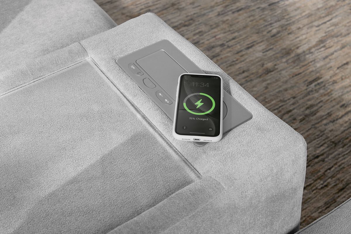 ModularOne Granite 7-Piece Sleeper Sectional with Left Arm Facing Chaise 13