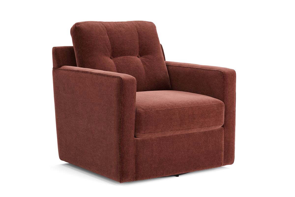 ModularOne Individual Pieces Merlot Swivel Chair 2