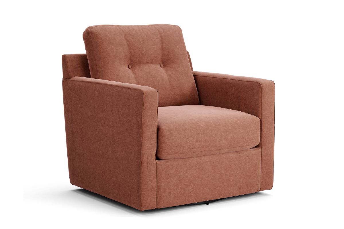 ModularOne Individual Pieces Cantaloupe Swivel Chair 2