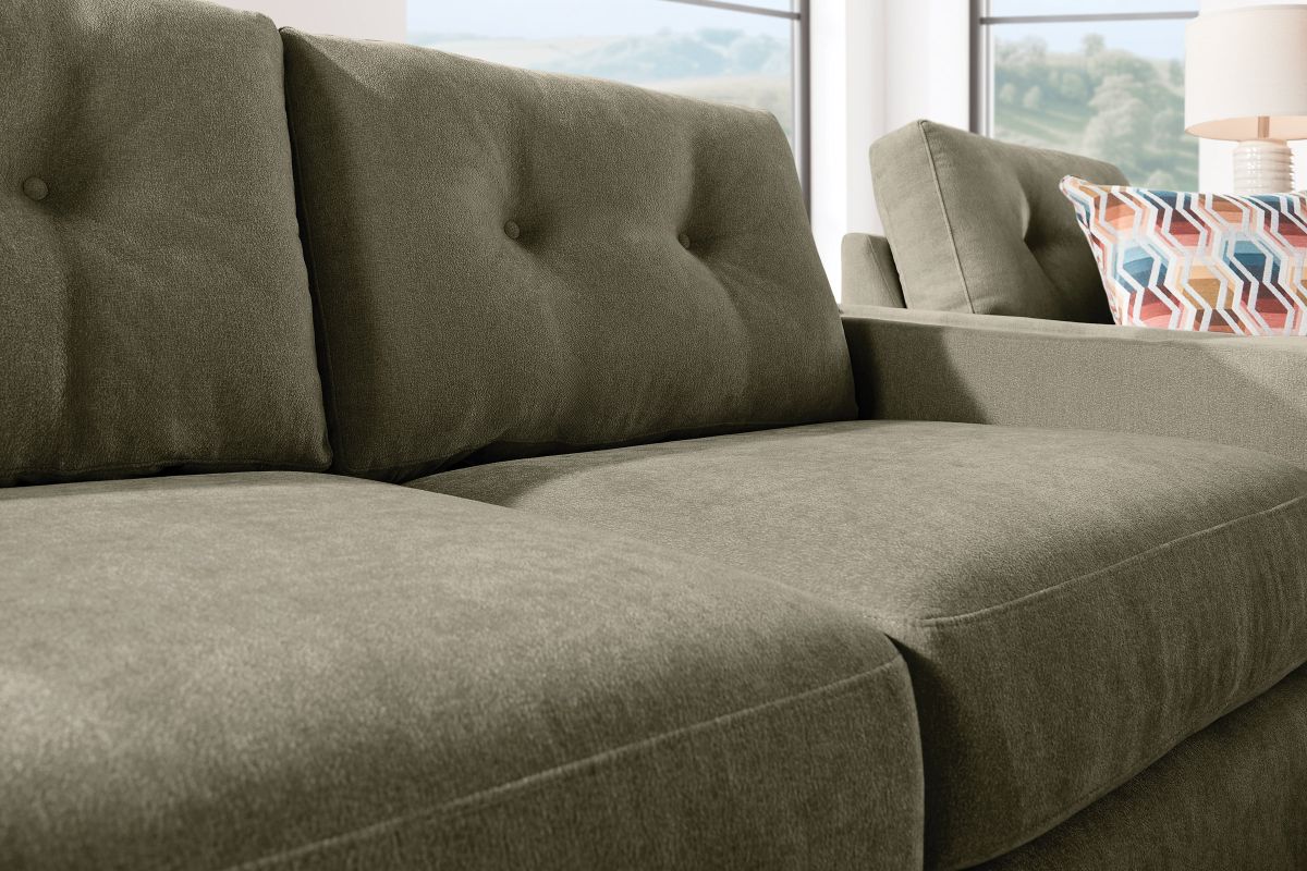 ModularOne Sectional Moss 3-Piece with Sleeper + Right Arm Facing Chaise 11