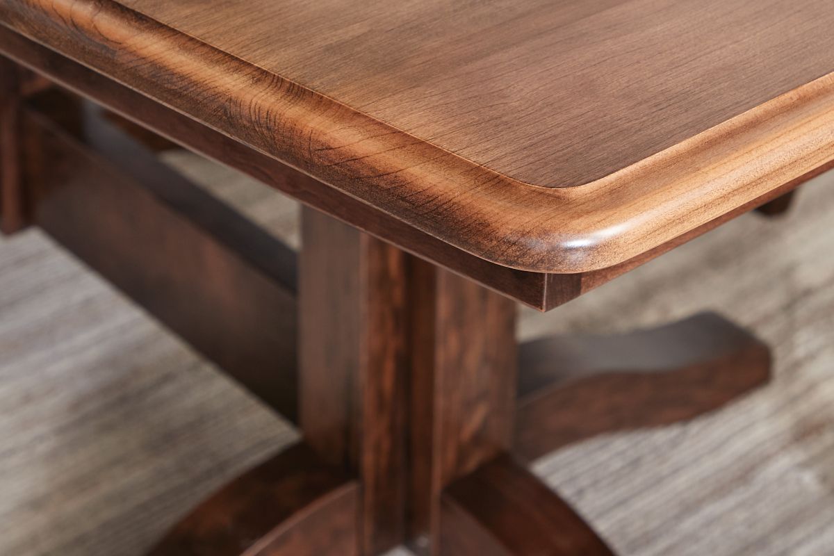 Millsdale Two-Tone Cherry Java Light Umber Table 9