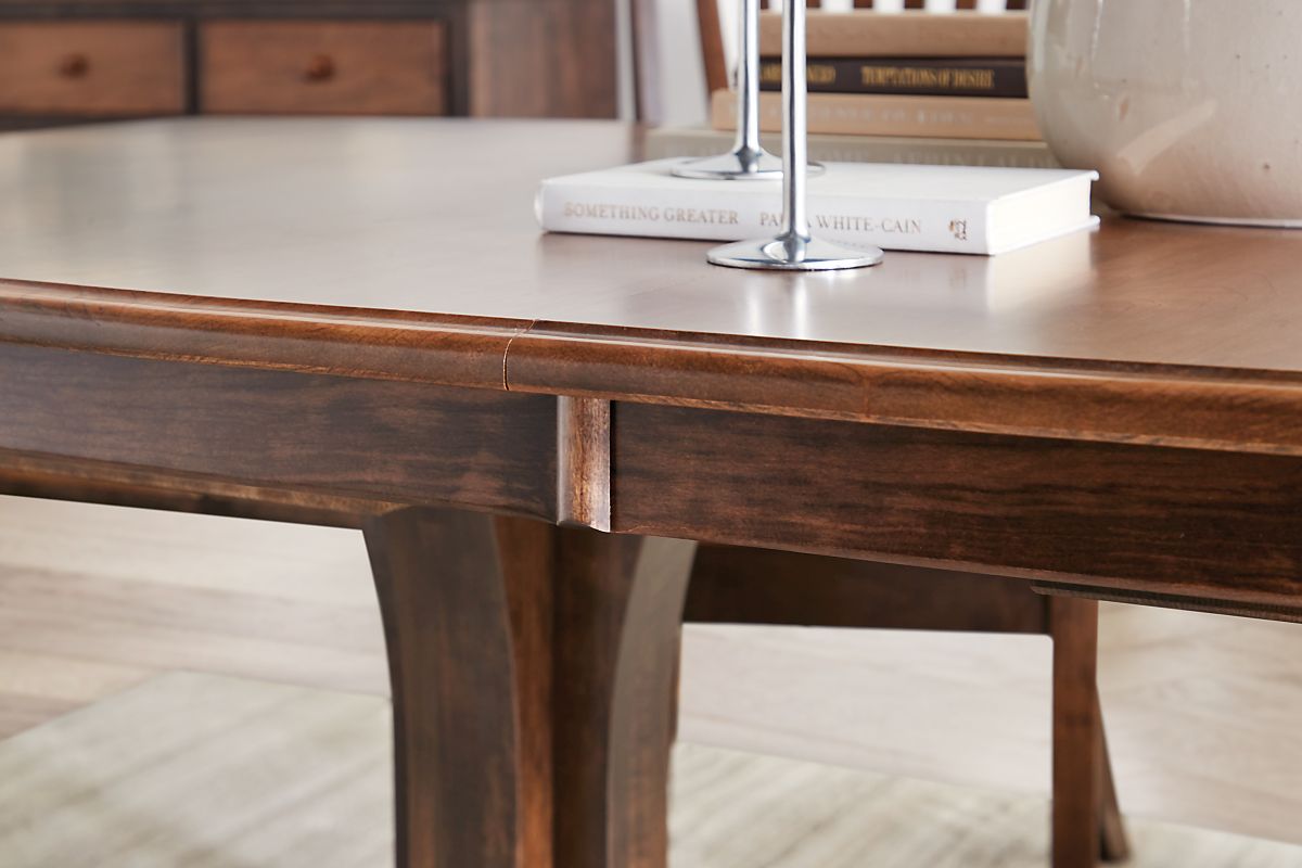 Millsdale Two-Tone Cherry Java Light Umber Table 10