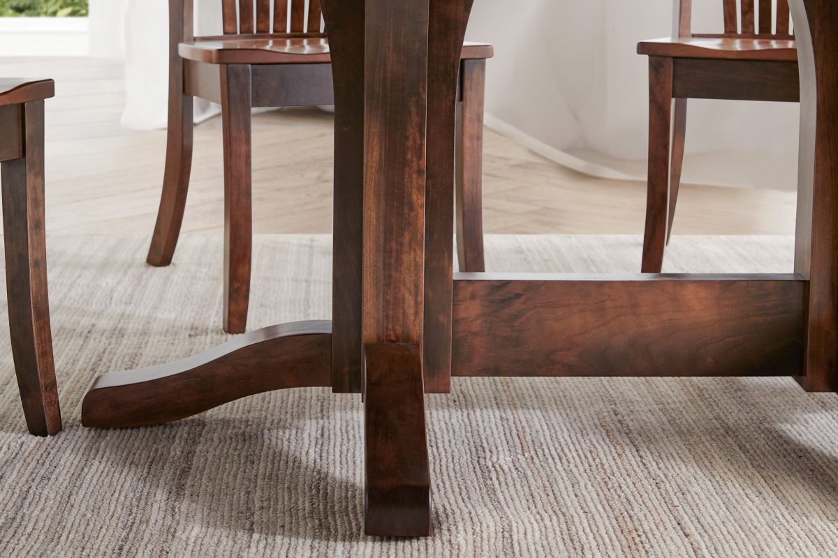 Millsdale Two-Tone Cherry Java Light Umber Table 11