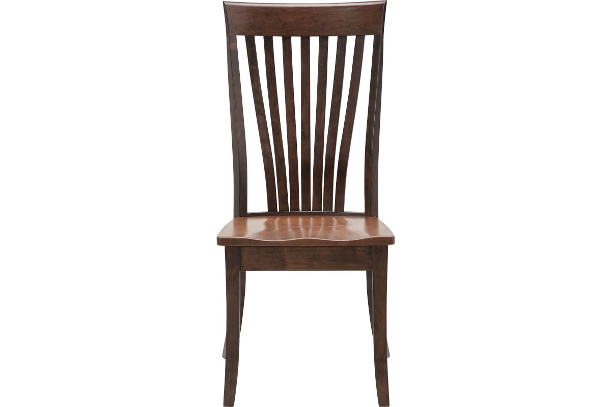 Millsdale Two-Tone Cherry Java Light Umber Side Chair 4