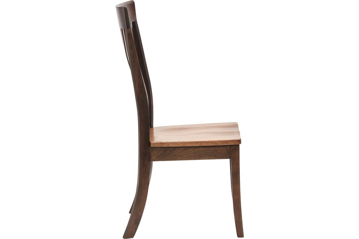 Millsdale Two-Tone Cherry Java Light Umber Side Chair 5