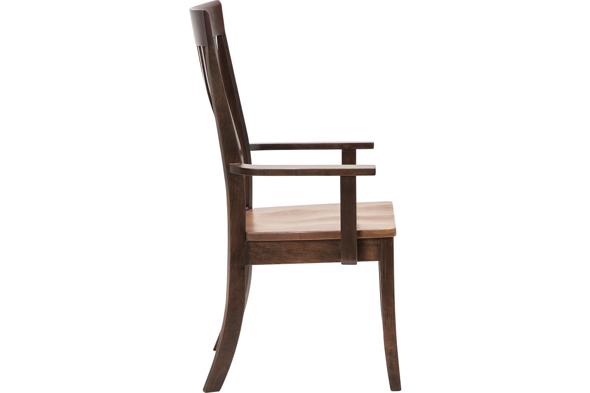 Millsdale Cherry Natural Arm Chair 4