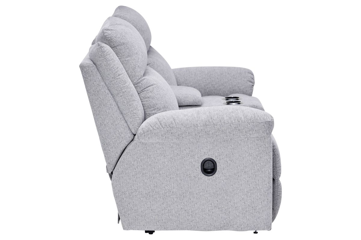 Joel Reclining Console Loveseat by La-Z-Boy 7