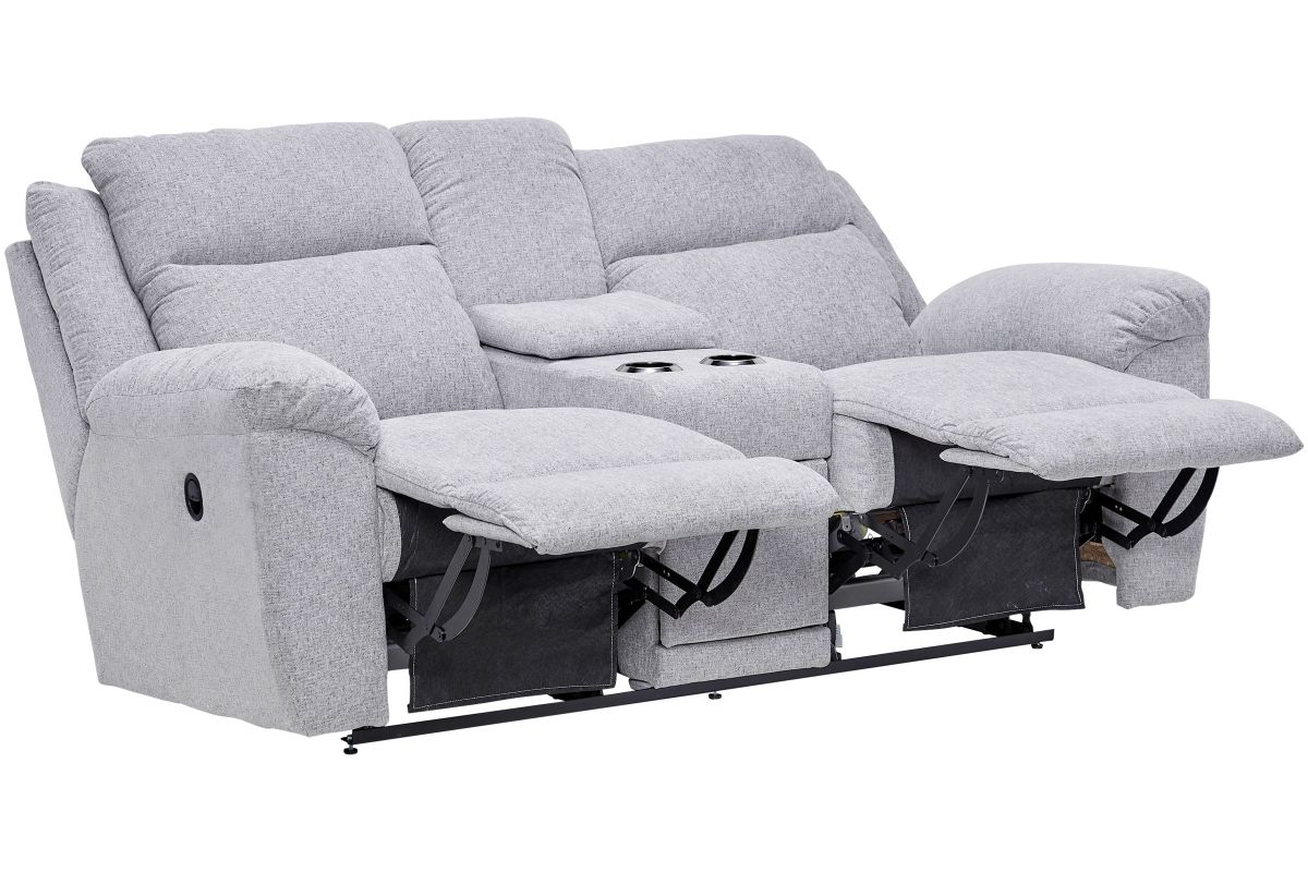 Joel Reclining Console Loveseat by La-Z-Boy 6