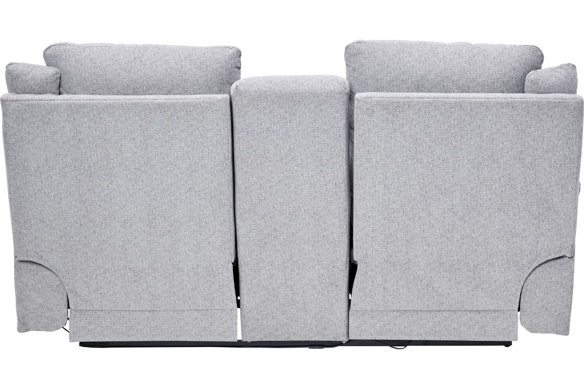 Joel Reclining Console Loveseat by La-Z-Boy 8