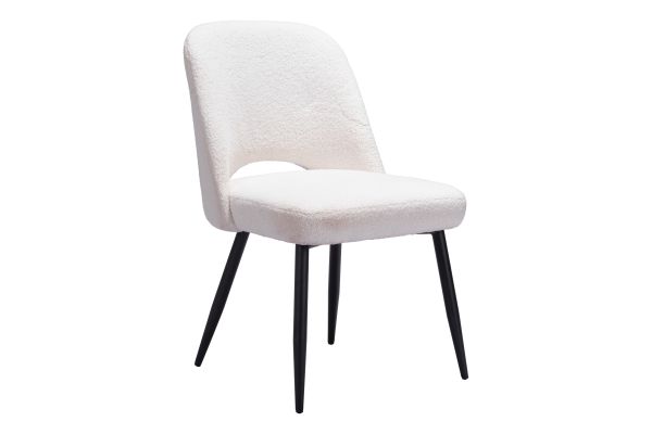 Teddy Dining Chair (Set of 2) Ivory