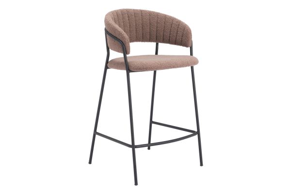 Josephine Counter Stool (Set of 2) Brown