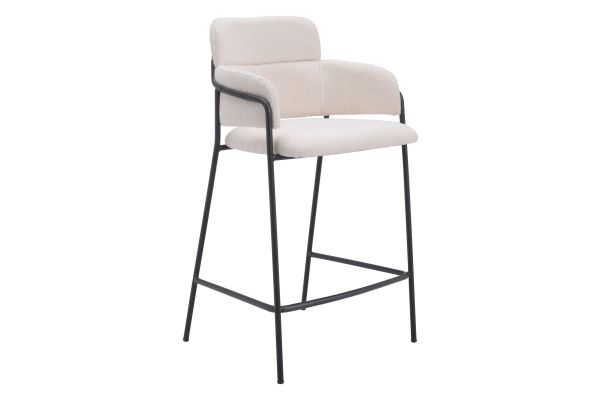 Marcel Counter Stool (Set of 2) Cream