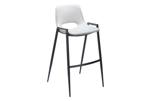 Desi Barstool (Set of 2) White