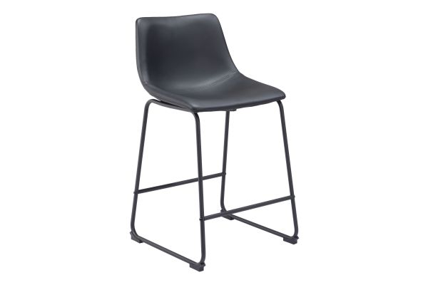 Smart Counter Stool (Set of 2) Black