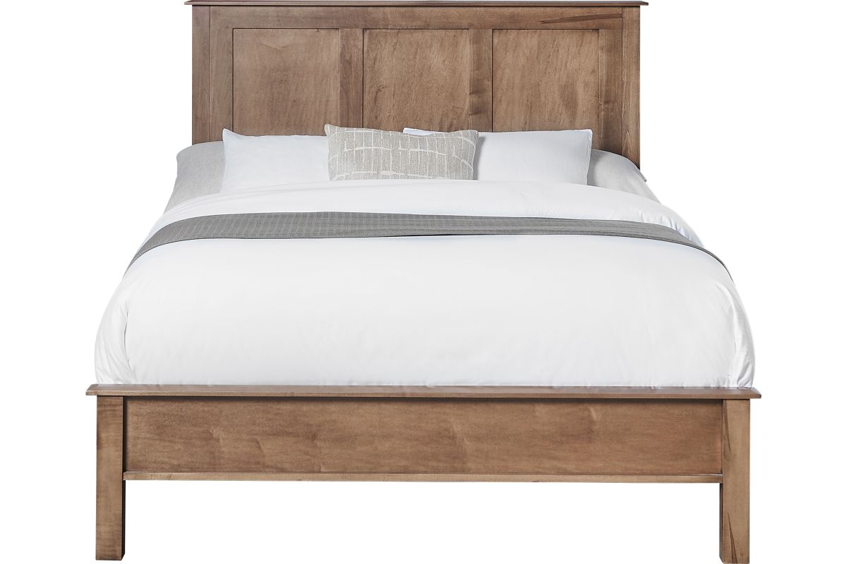 Simplicity Maple Cider Panel King Bed 3