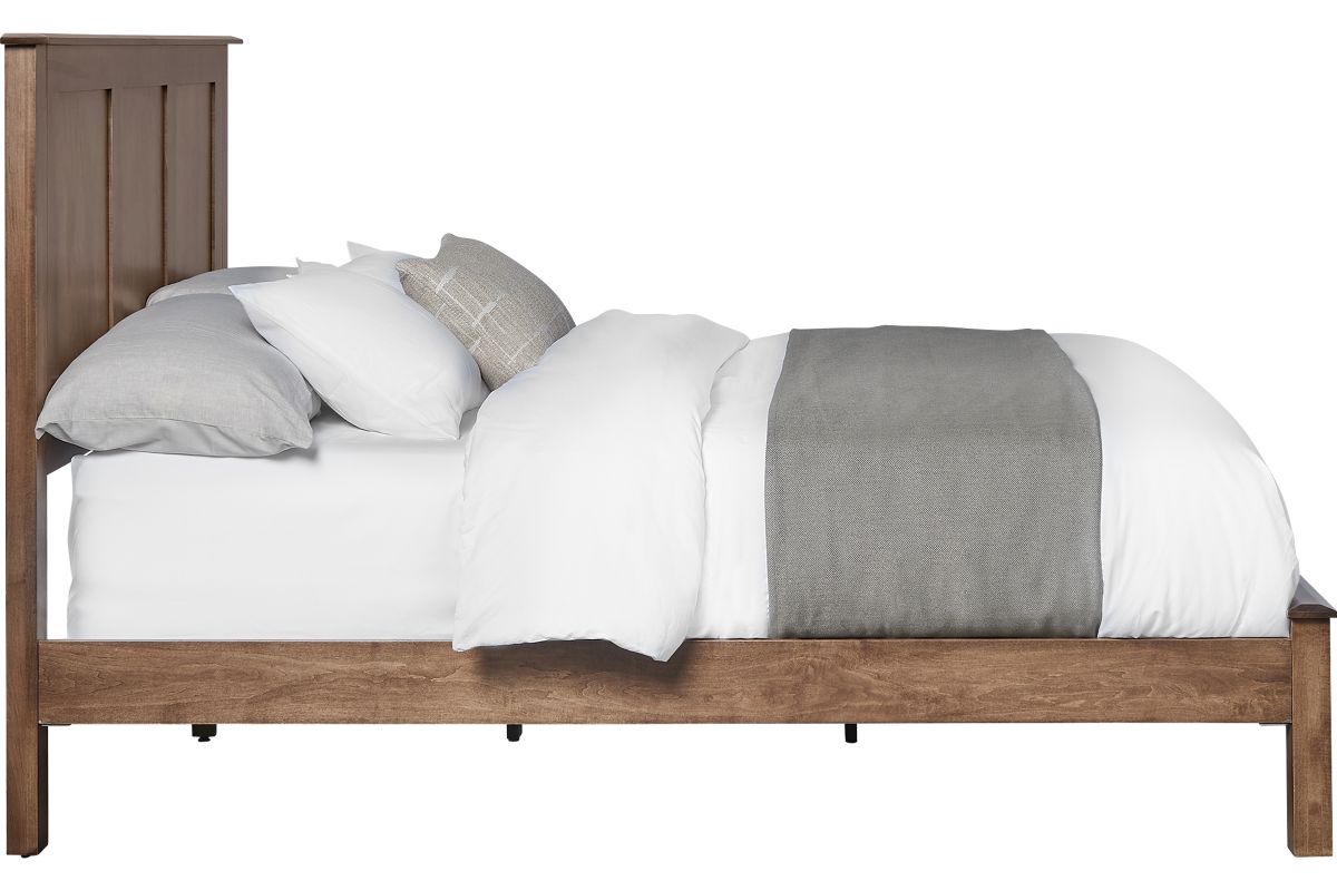 Simplicity Maple Cider Panel King Bed 4