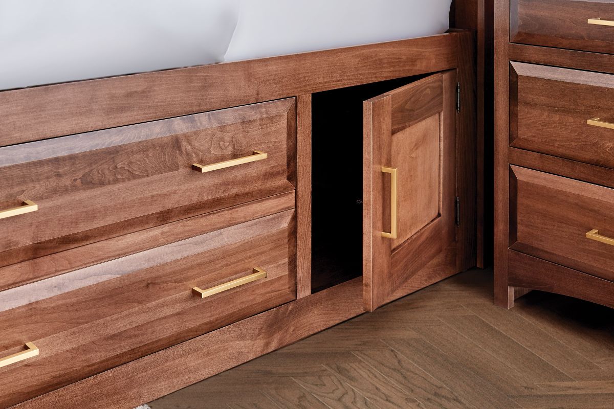 Simplicity Cherry Natural Storage King 5-Piece Set 8