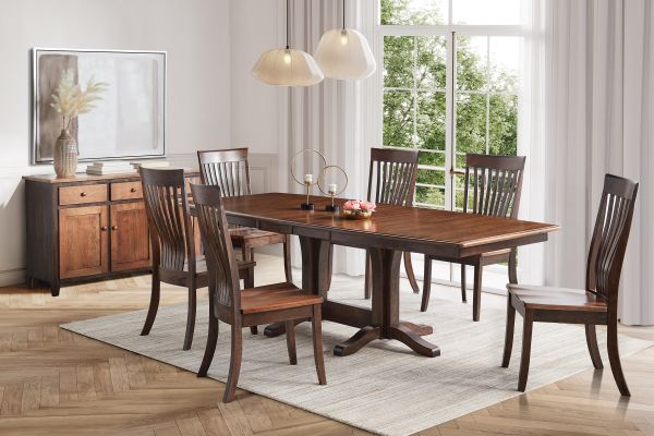 Millsdale Extendable Table + 6 Side Chairs 