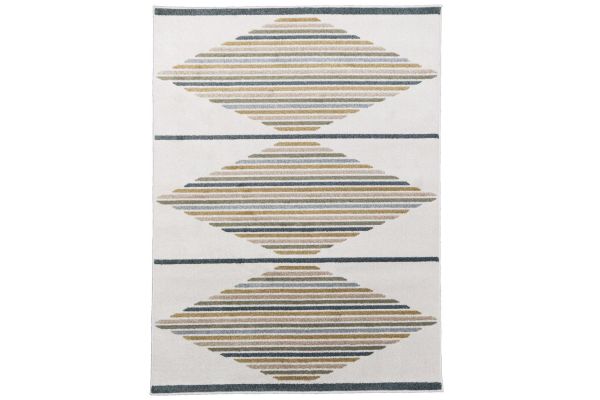 Aztec Light Blue 5' x 7' Rug