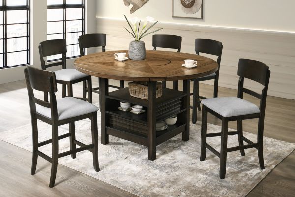 Horizon Extendable Counter Table + 6 Stools 
