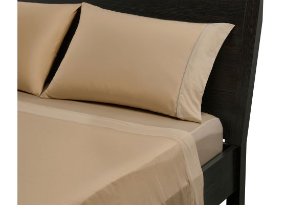 Bedgear® Basic Beige Twin Sheet Set