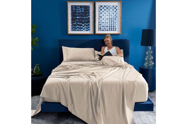 Bedgear® Hyper-Wool Flannel Performance® Beige Queen Sheet Set