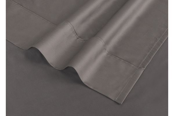 Bedgear® Hyper-Cotton Performance® Light Grey Split Head King Sheet Set