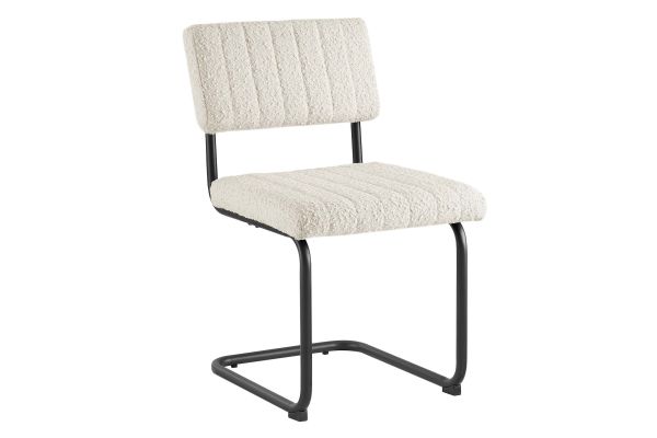 Parity Boucle Dining Side Chairs Set of 2 by Modway