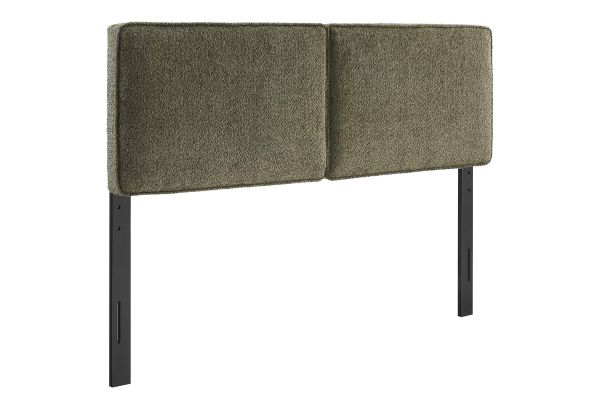 Lindee Boucle Fabric Queen Headboard