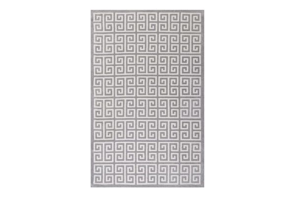 Freydis Greek Key 5x8 Area Rug 