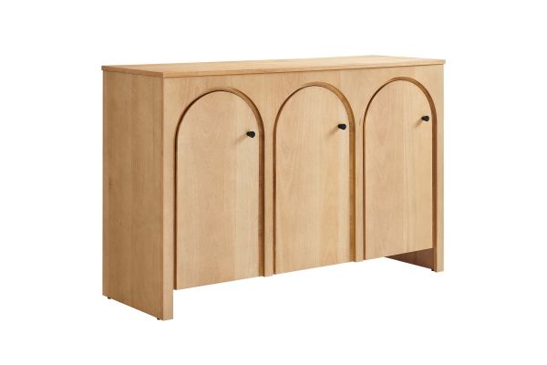 Appia 3-Door Arched Door Sideboard Storage Cabinet