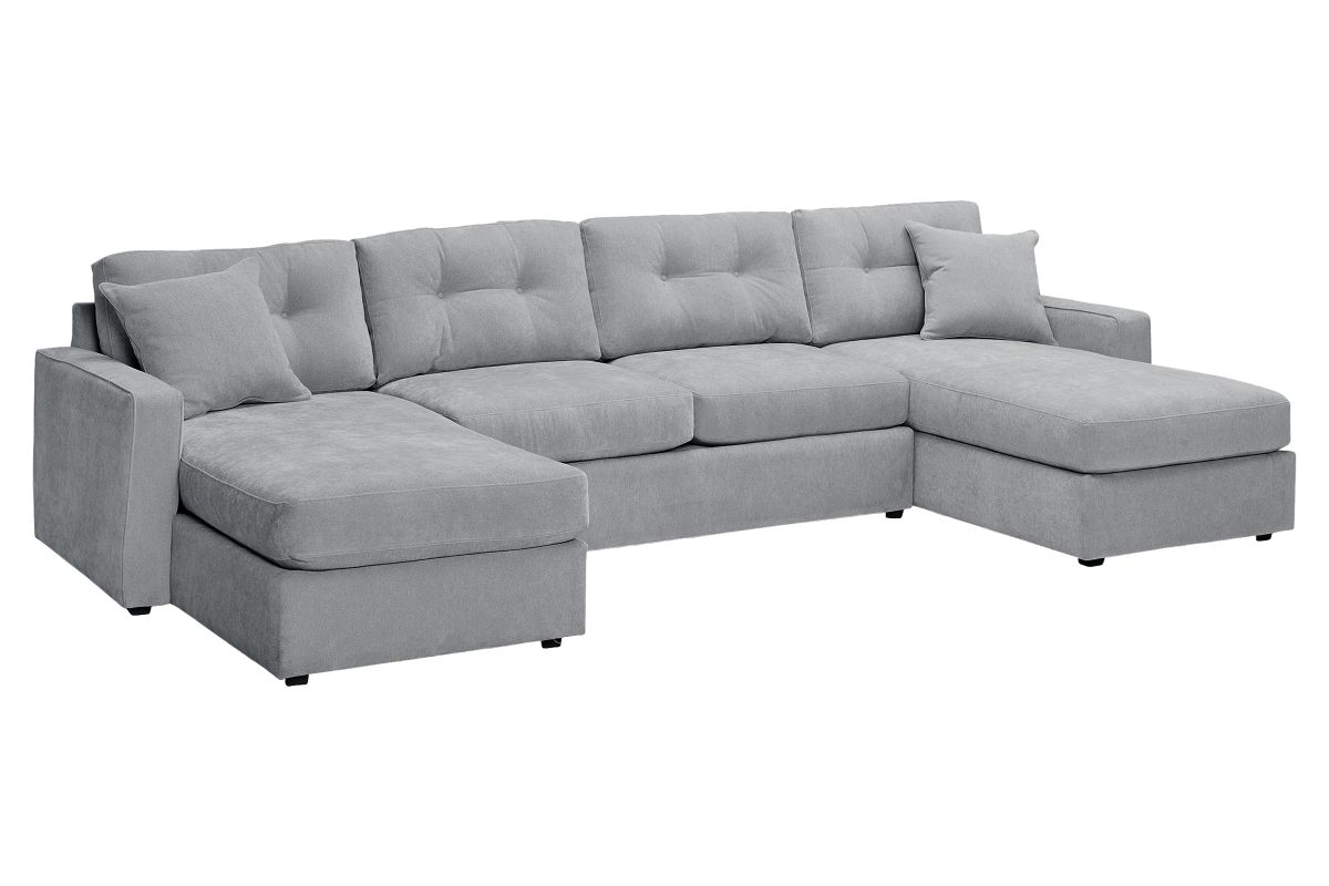 ModularOne Granite 3-Piece Sleeper Sofa with Dual Chaises 3