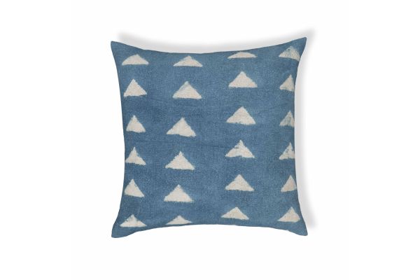 Indigo Triangles Cotton 20
