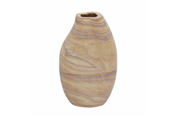 Saava Sandstone Curved Vase