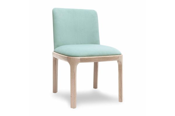 Rebecca Light Blue Performance Velvet Dining Chair