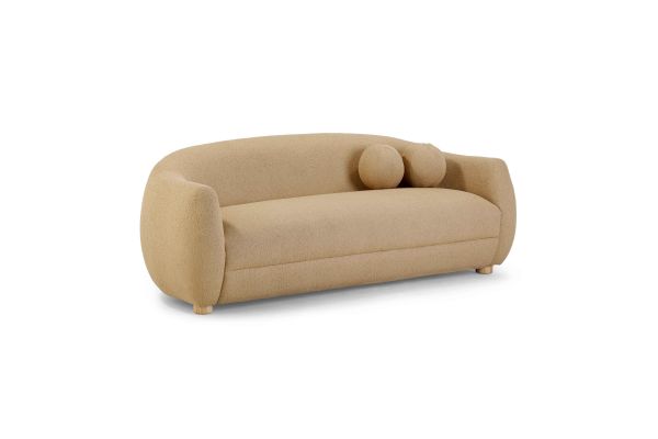 Judy Honey Boucle Sofa