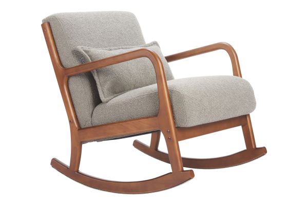 Hady Rocking Chair Gray