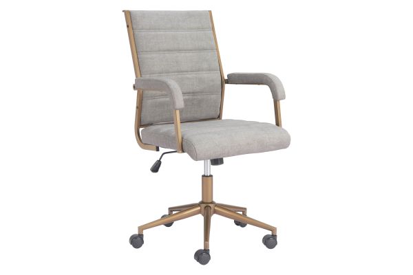 Auction Office Chair Gray